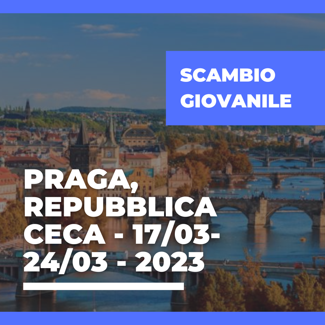 Call Erasmus+ Youth Exchange a Praga, Repubblica Ceca – 17/03 – 24/03 – 2023