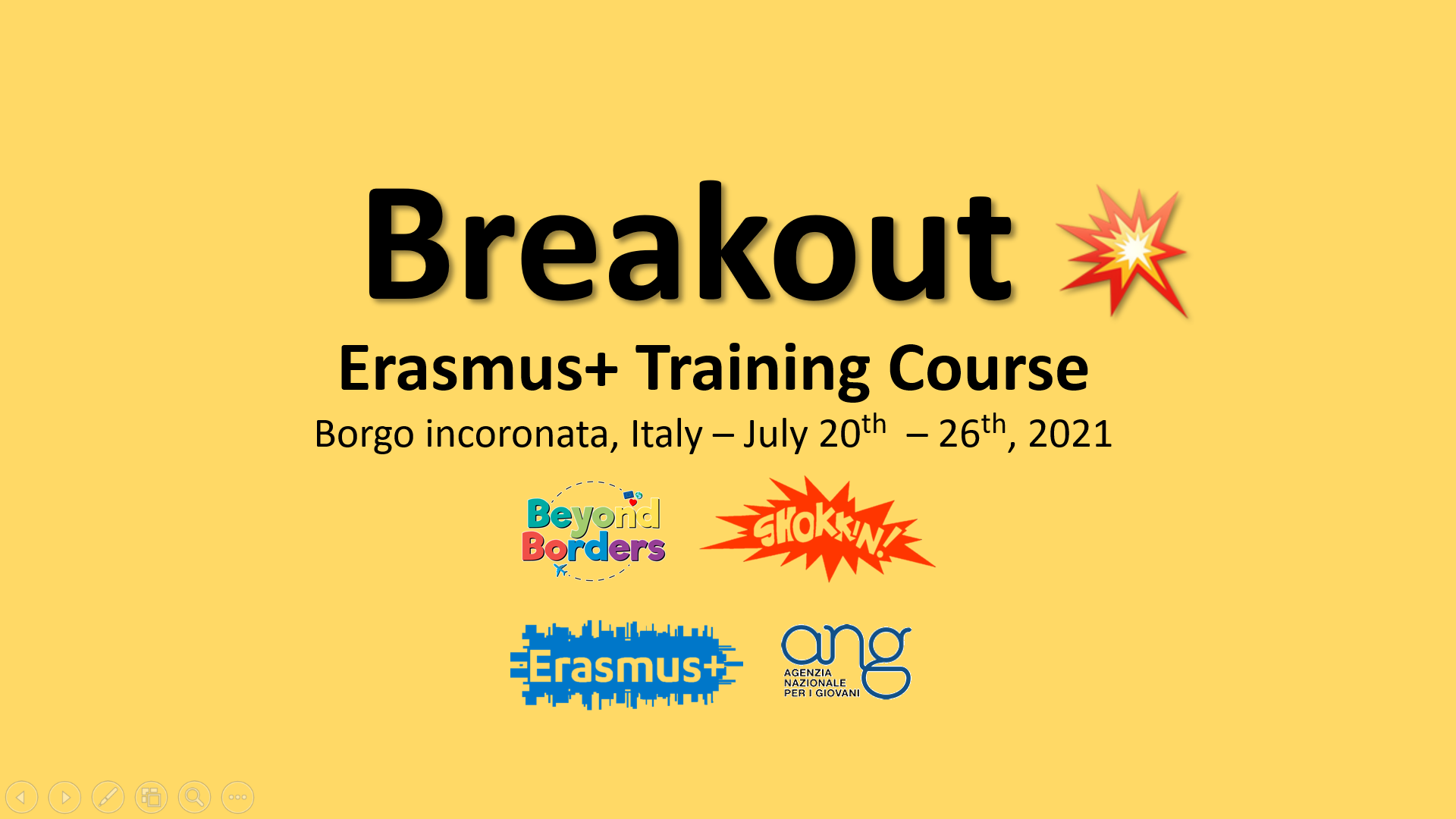 “Breakout”: il Training Course Erasmus+ sulle Educational Escape Room di Beyond Borders a Borgo Incoronata