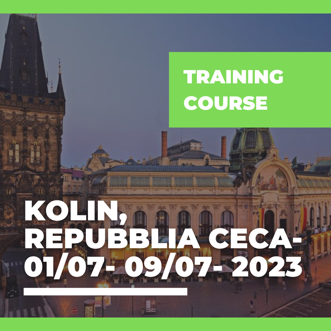 Call Erasmus+ Training Course a Kolin, Repubblica Ceca – 01/07 – 09/07 – 2023