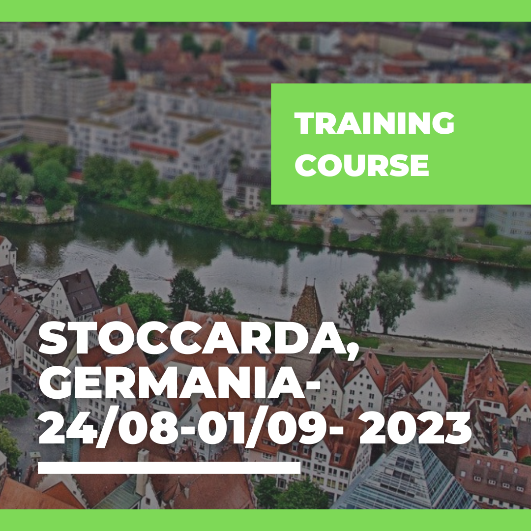Call Erasmus+ Training Course a Stoccarda, Germania – 24/08 – 01/09– 2023