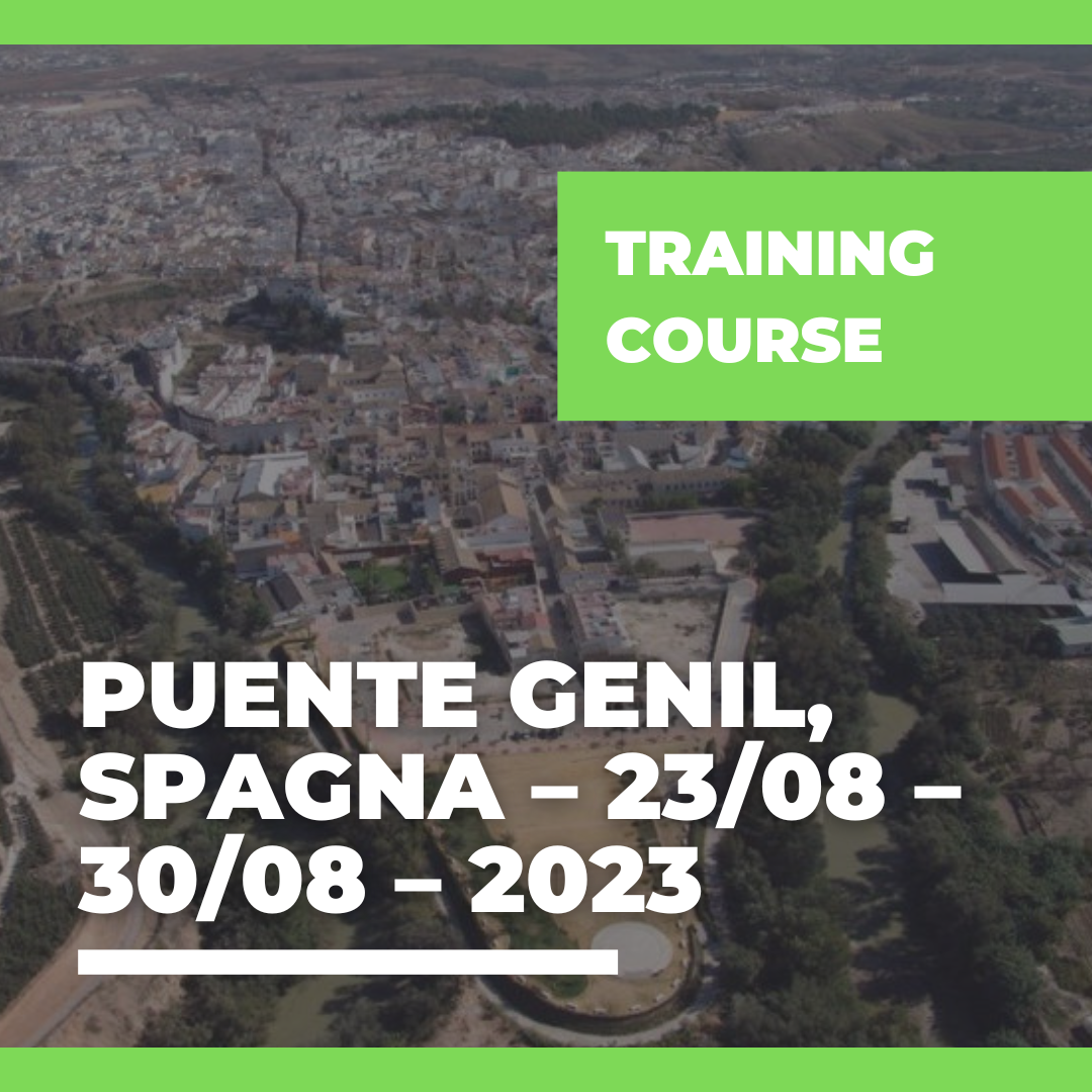 Call Erasmus+ Training Course a Puente Genil, Spagna – 23/08 – 30/08 – 2023