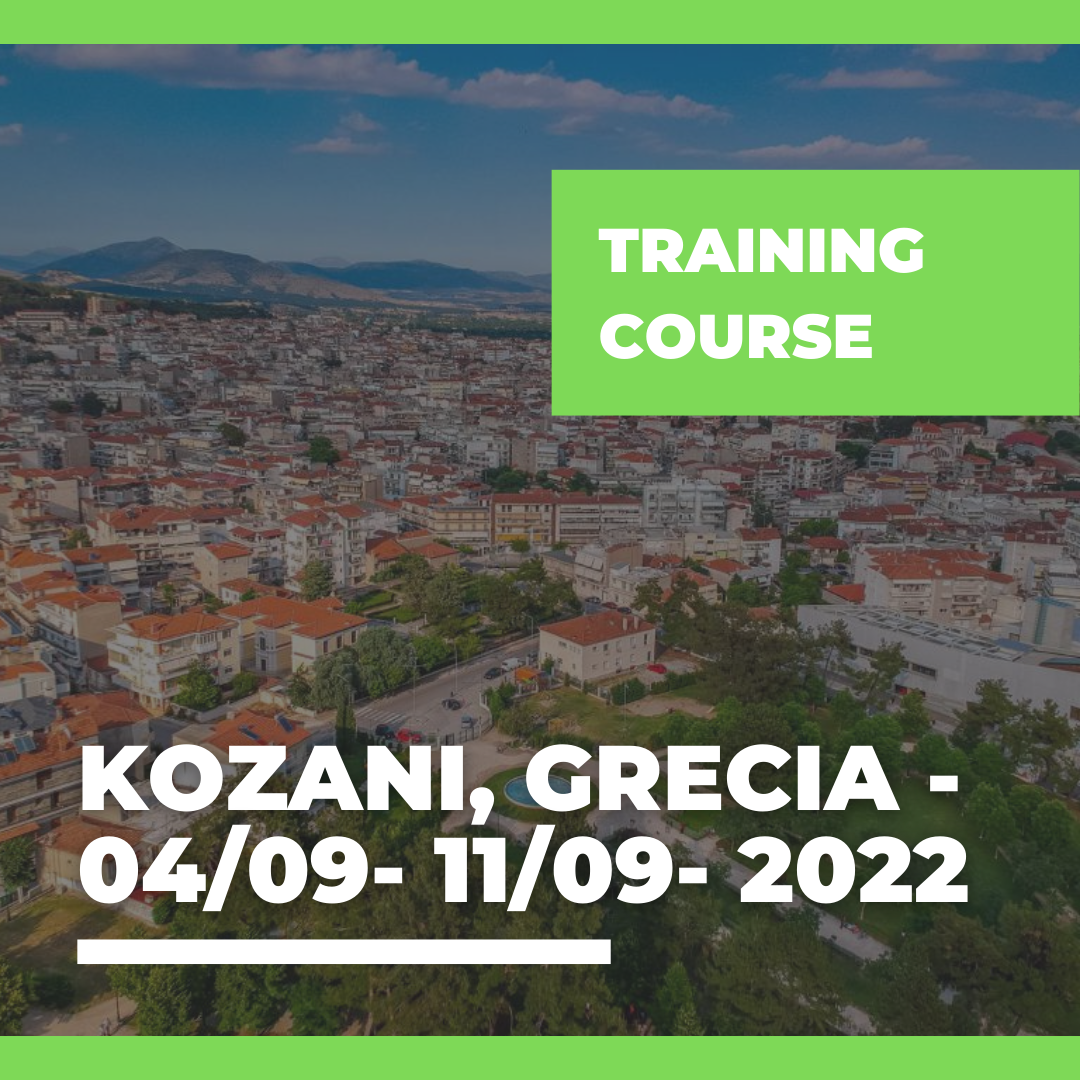 Call Erasmus+ Training Course a Kozani, Grecia – 04/09 – 11/09 – 2023