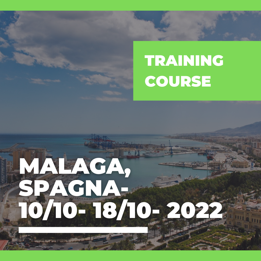 Call Erasmus+ Training Course a Malaga, Spagna– 10/10- 18/10- 2022