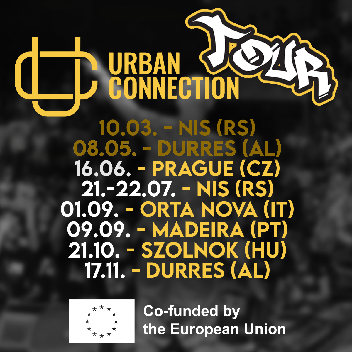 Urban Connection Tour – Seconda Tappa a Durazzo, Albania
