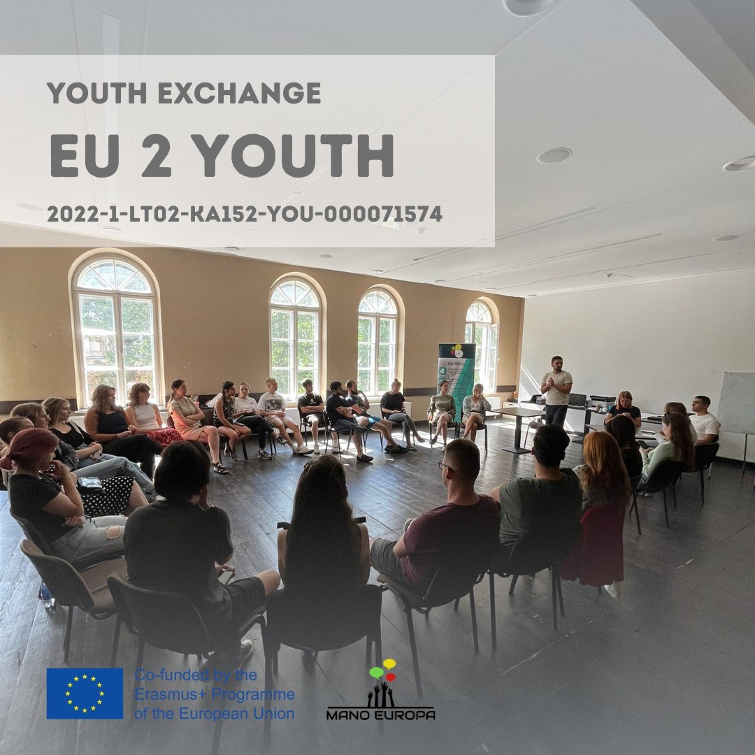 L’esperienza di Andrea | Erasmus+ Youth Exchange “EU2YOUTH”, Kaunas, Lituania – 07-15/06/2023